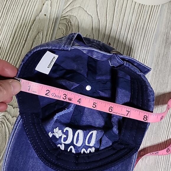 Sonoma Dog Mom Distressed Denim Hat - Picture 7 of 7